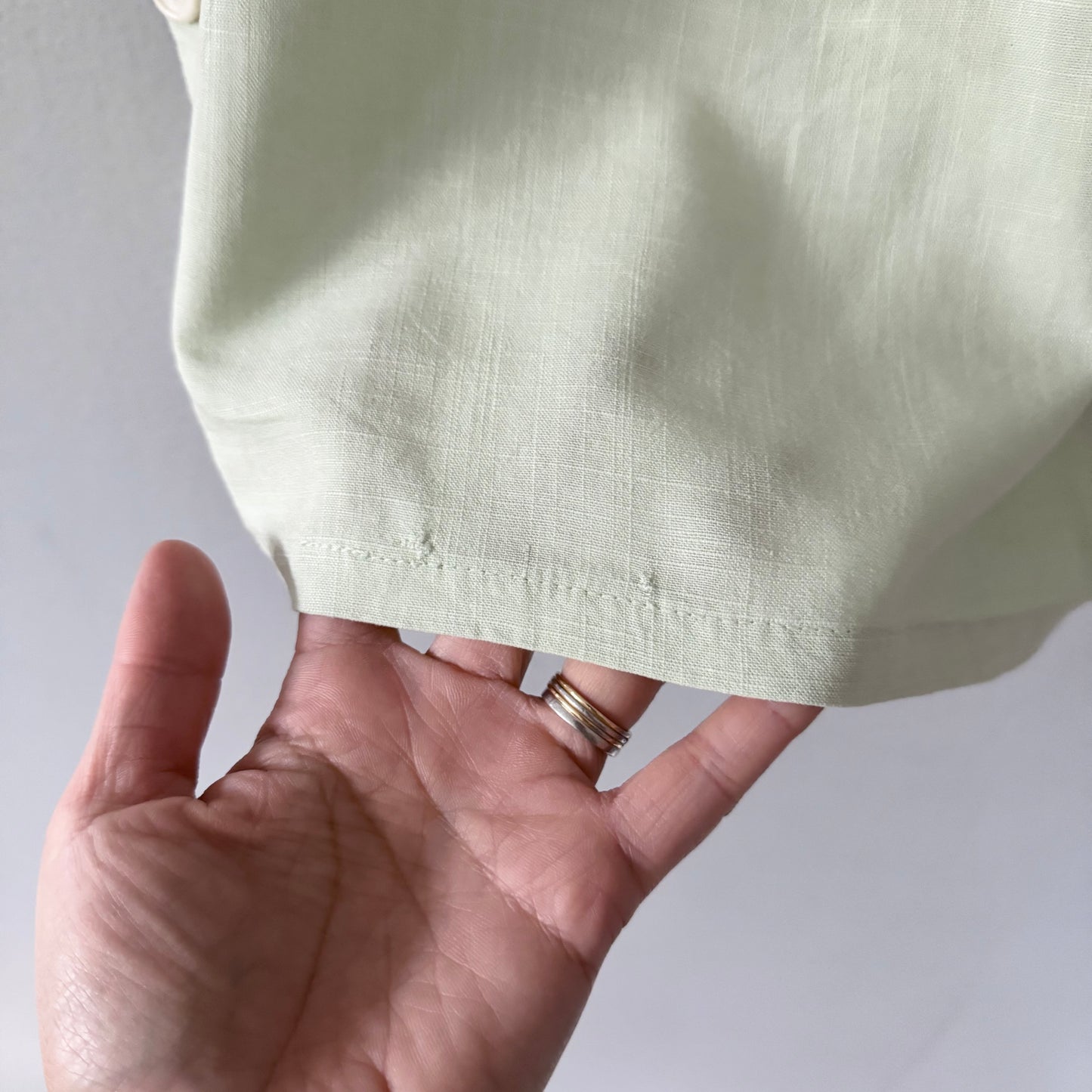 Zara / Haut en viscose vert clair / 2-3A