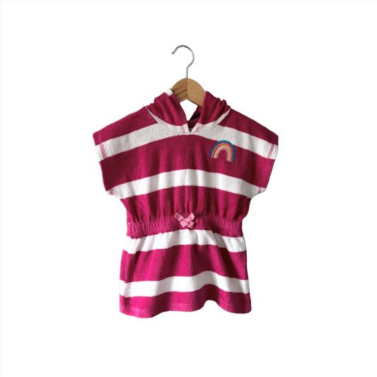 Hatley / Striped pile dress / 18-24M