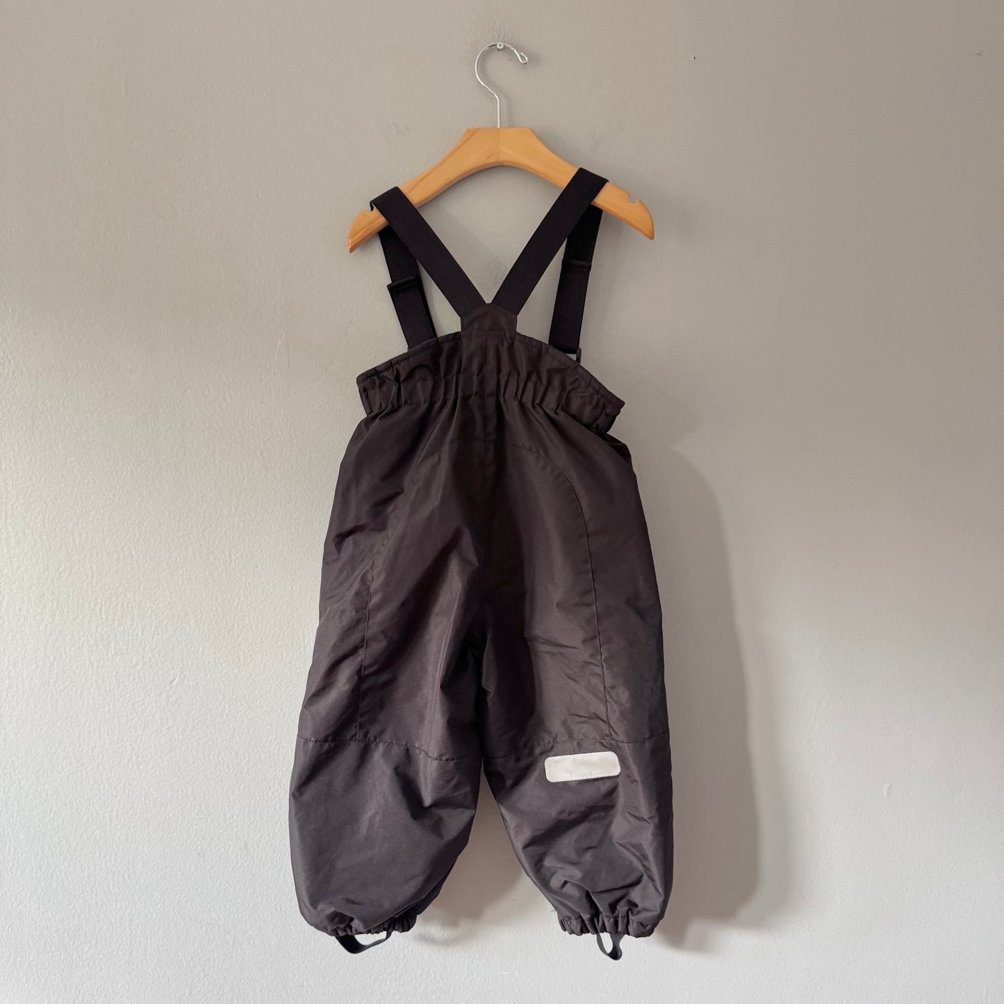 H&M / Black snow pants / 18-24M