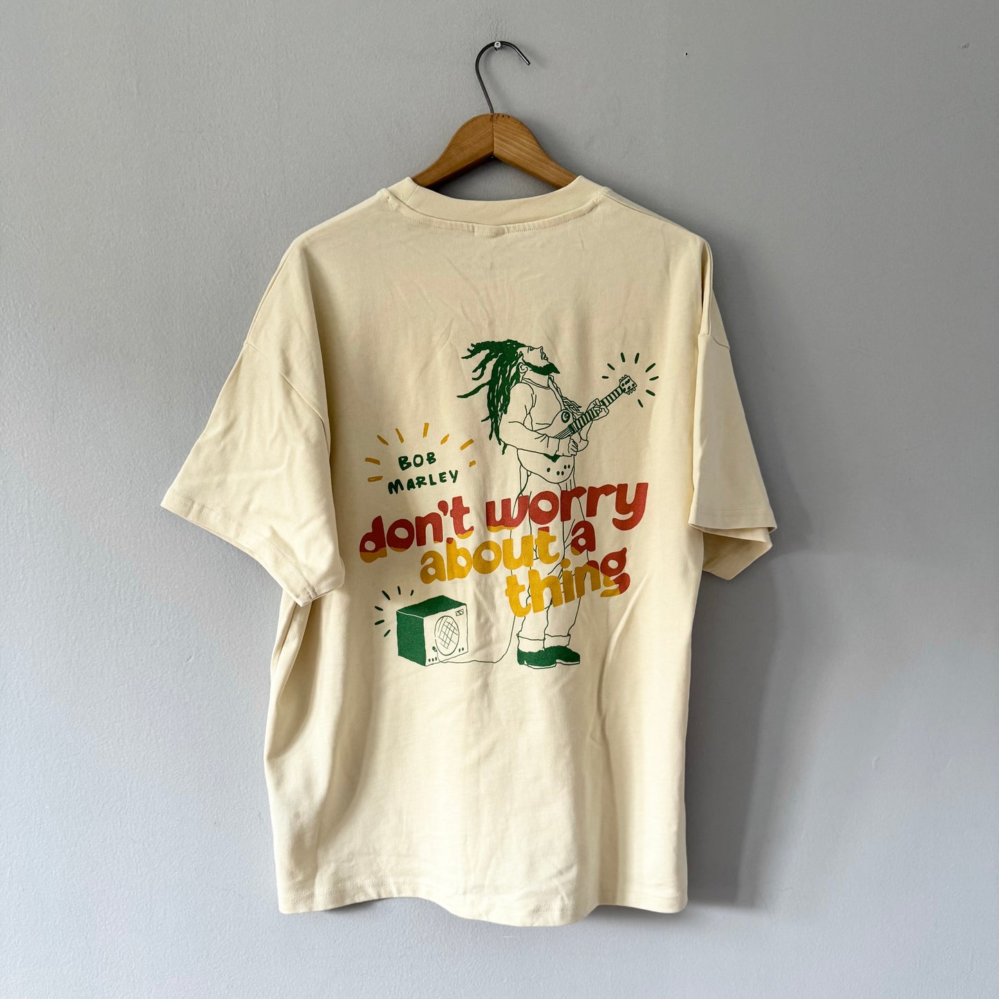 Peace Collective x Bob Marley / White t-shirt / Adult M - New with tag