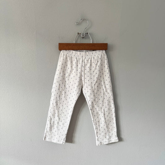 Jacadi / White cotton pants / 2Y
