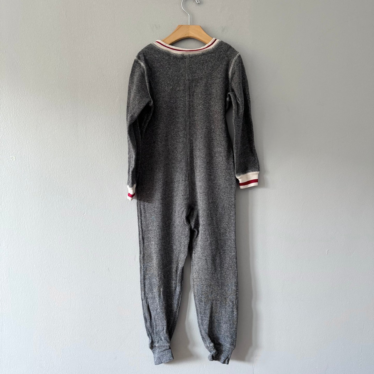 Roots / Salt and pepper romper / 5-6Y