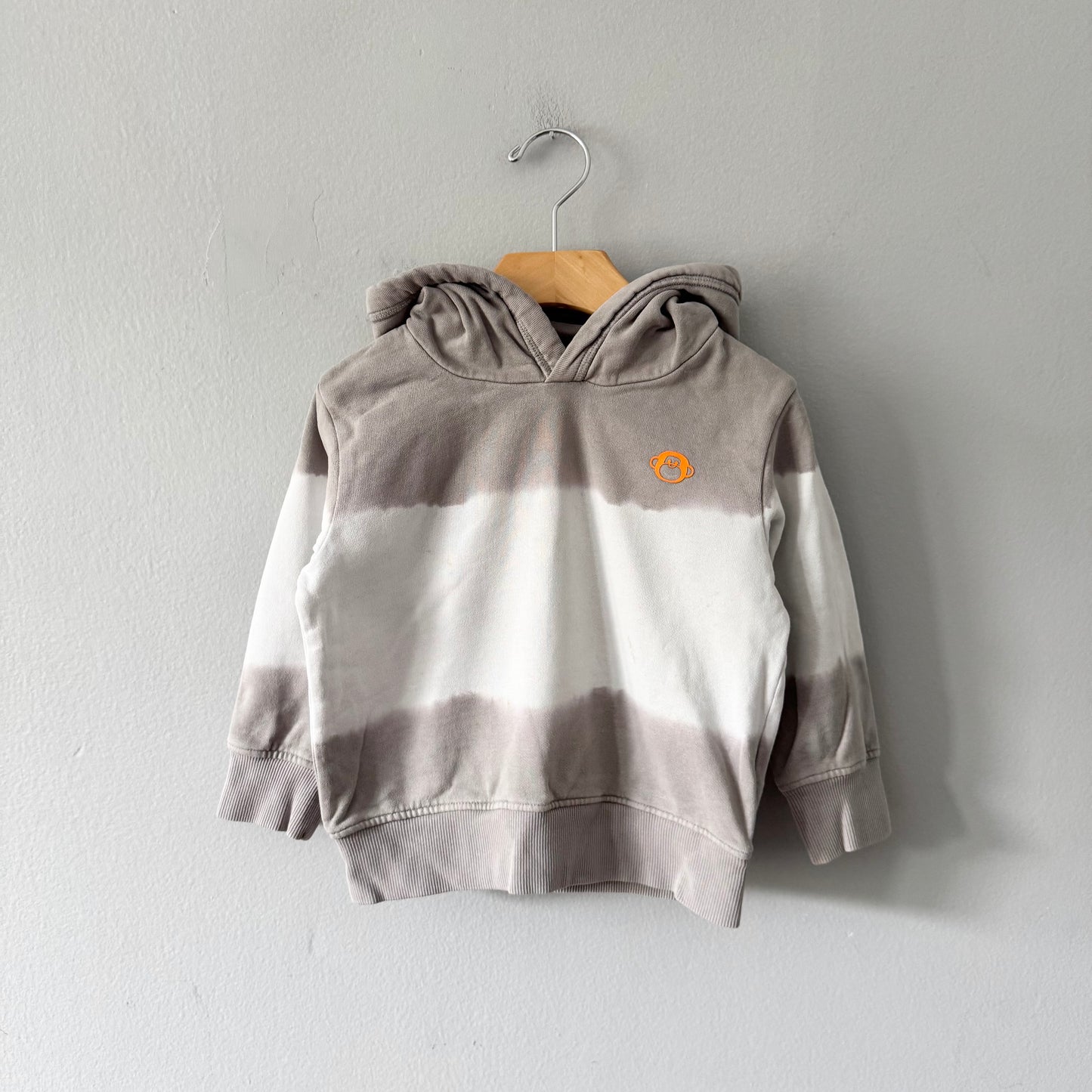Next / Grey tie dye hoodie / 18-24M