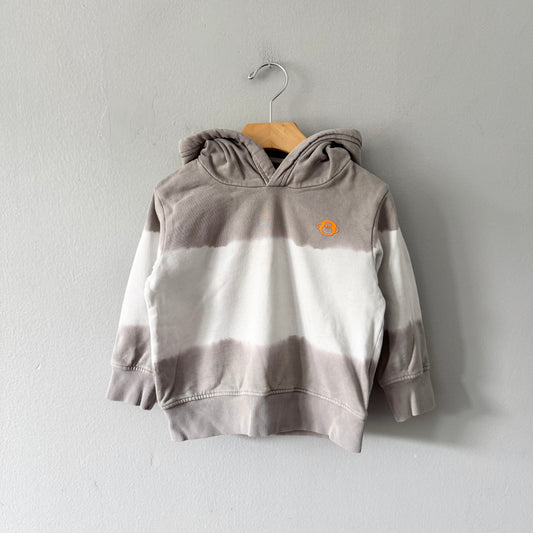 Next / Grey tie dye hoodie / 18-24M