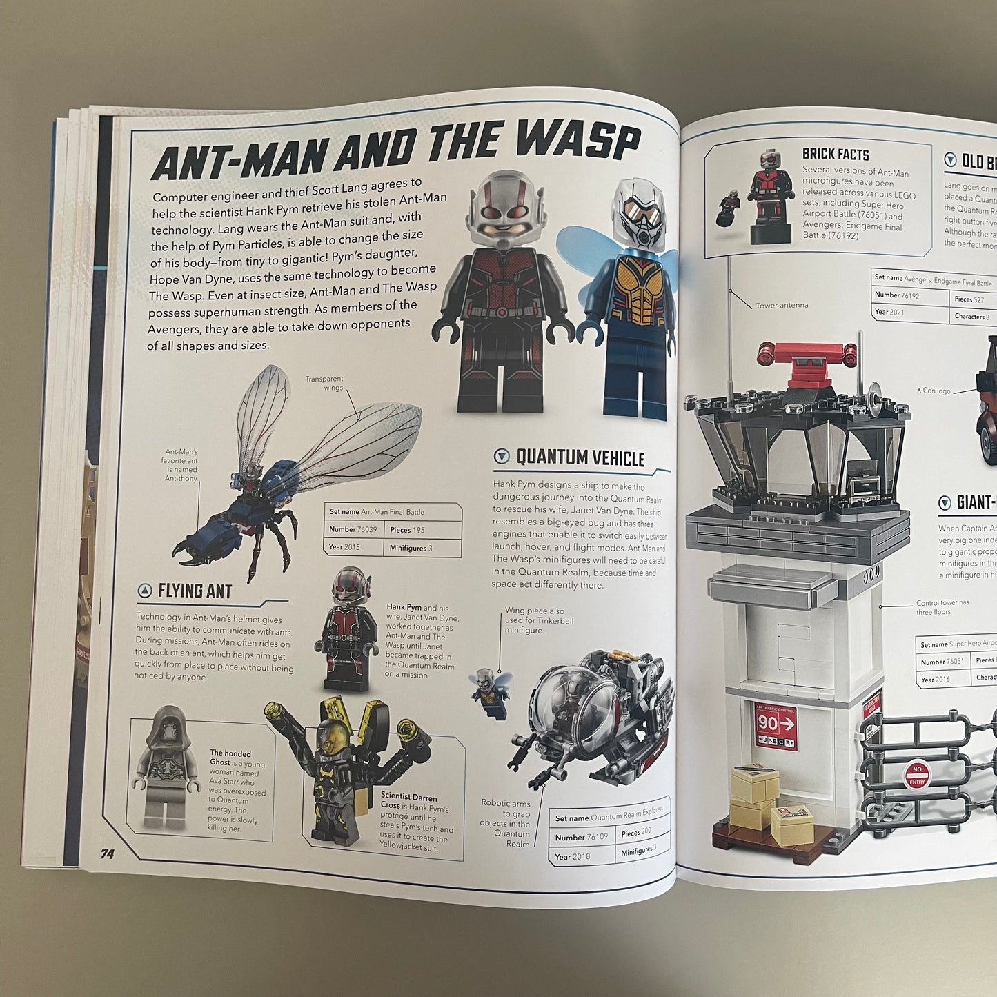 LEGO Marvel - Visual Dictionary [with Iron Man Minifigure]