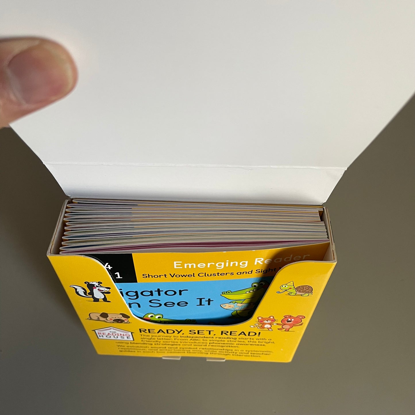 [Brand New] The Reading House - Set 4, Short Vowel Clusters and Sight Words