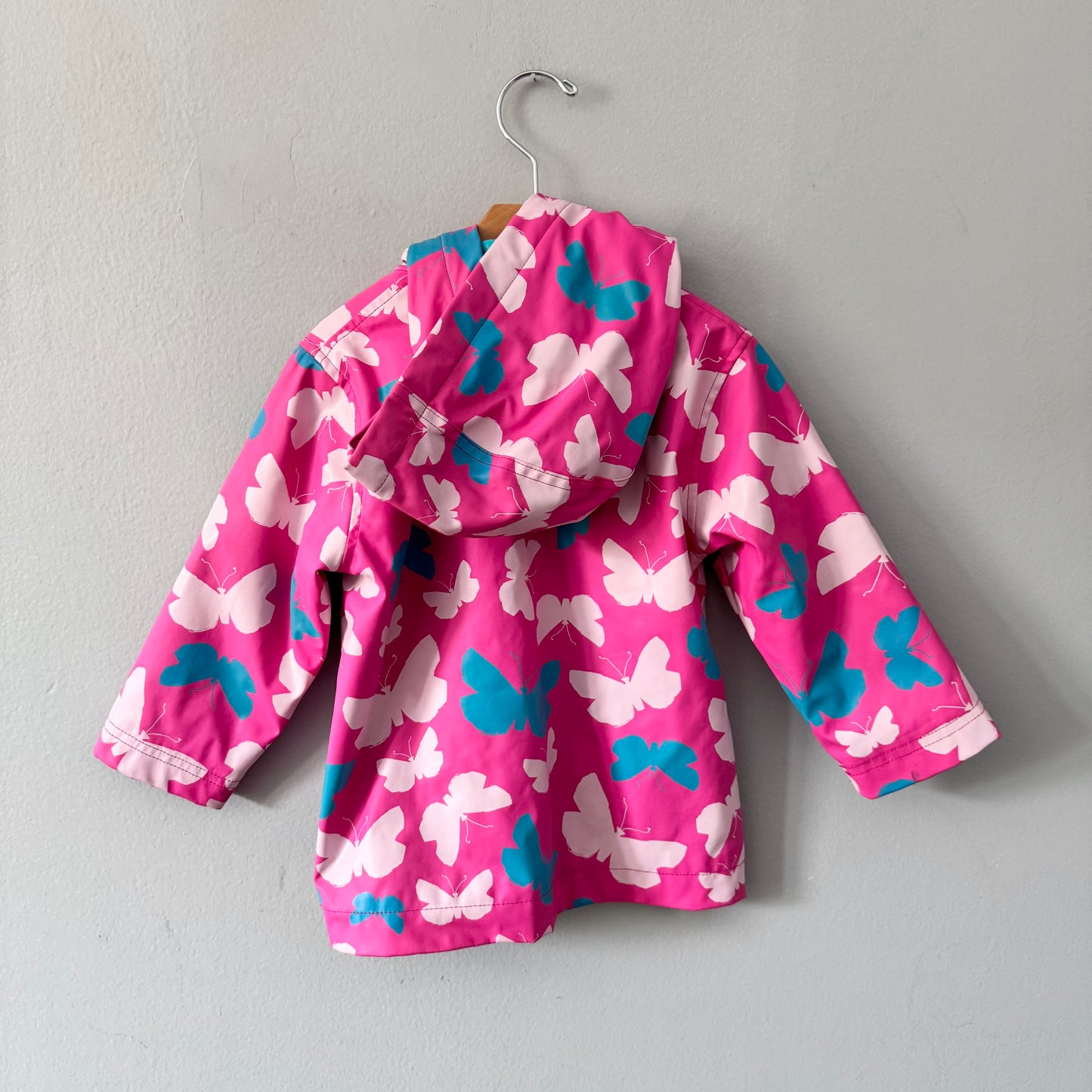 Hatley / Imperméable rose papillon / 2 ans