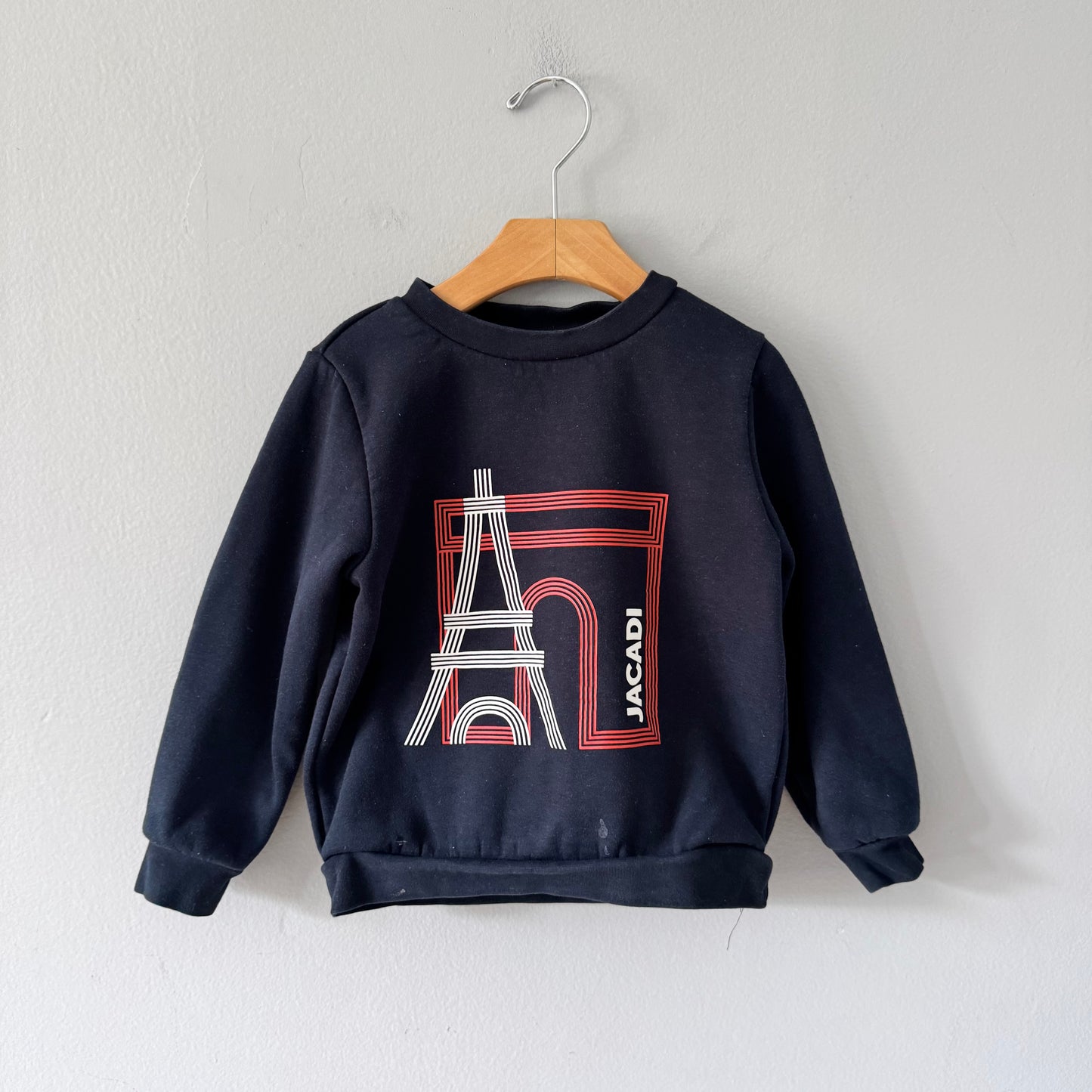Jacadi / Navy sweatshirt / 6Y(Fits 5Y)