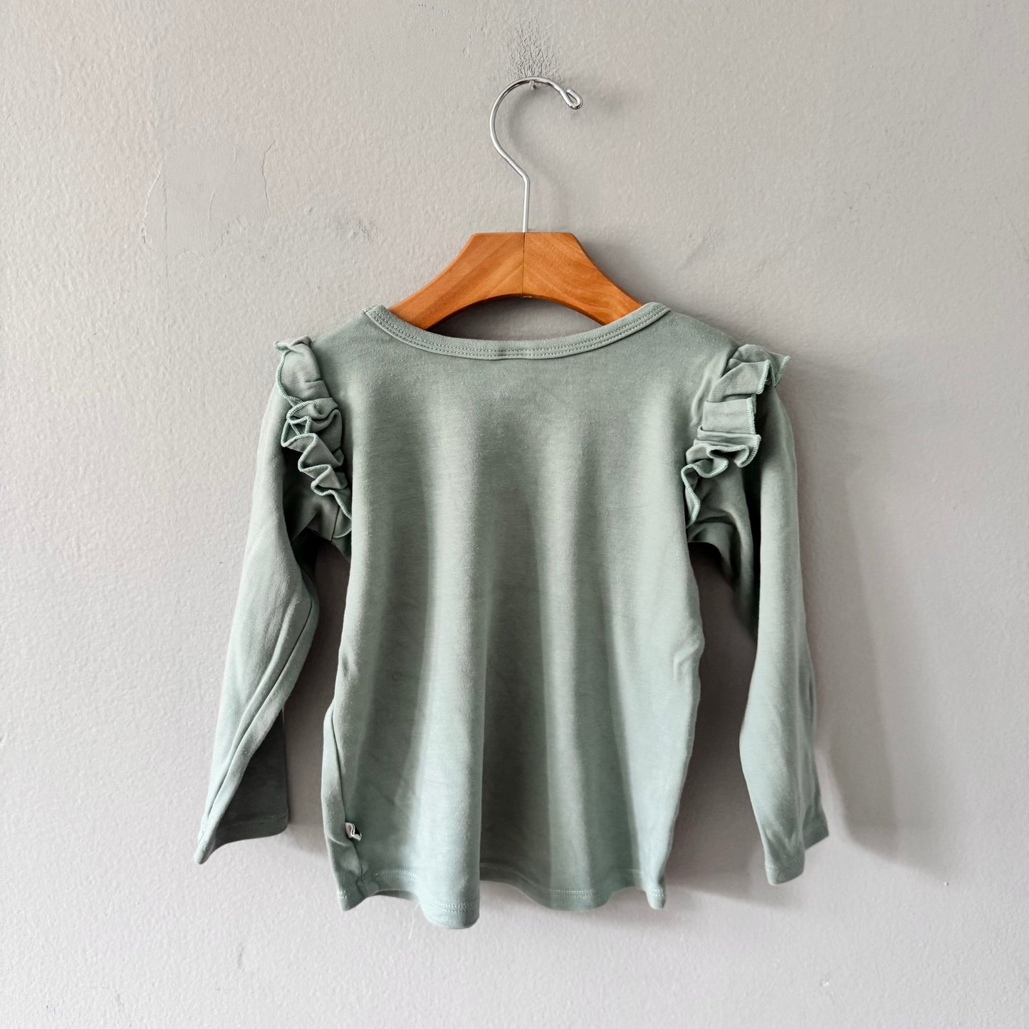 Little & Lively / Light green long sleeve / 5-6T