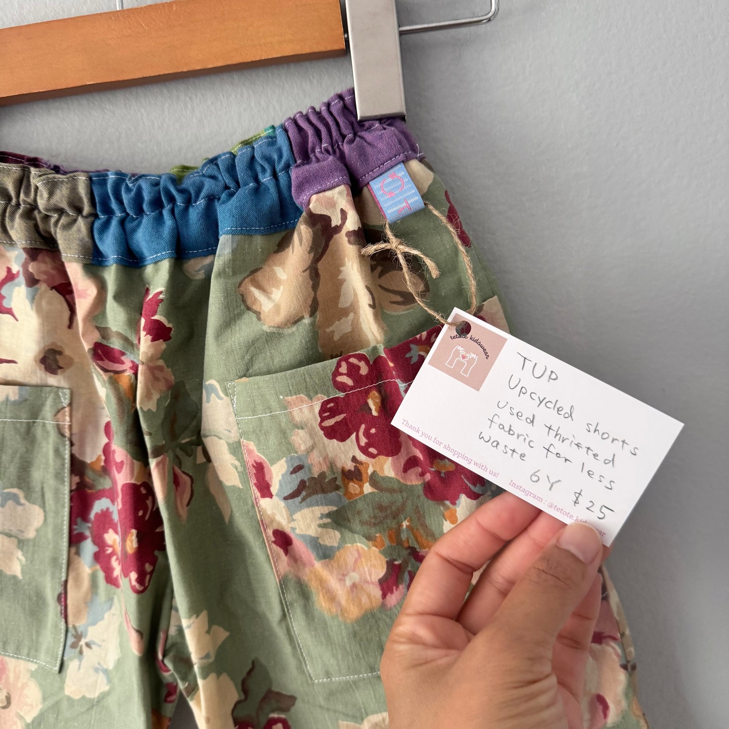 TUP / Upcycle playful pants / 6Y