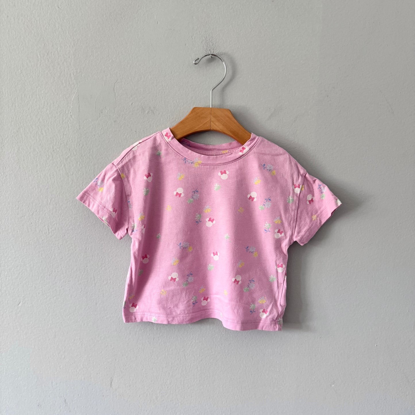 Gap / Pink x Minnie T-shirt / 2Y