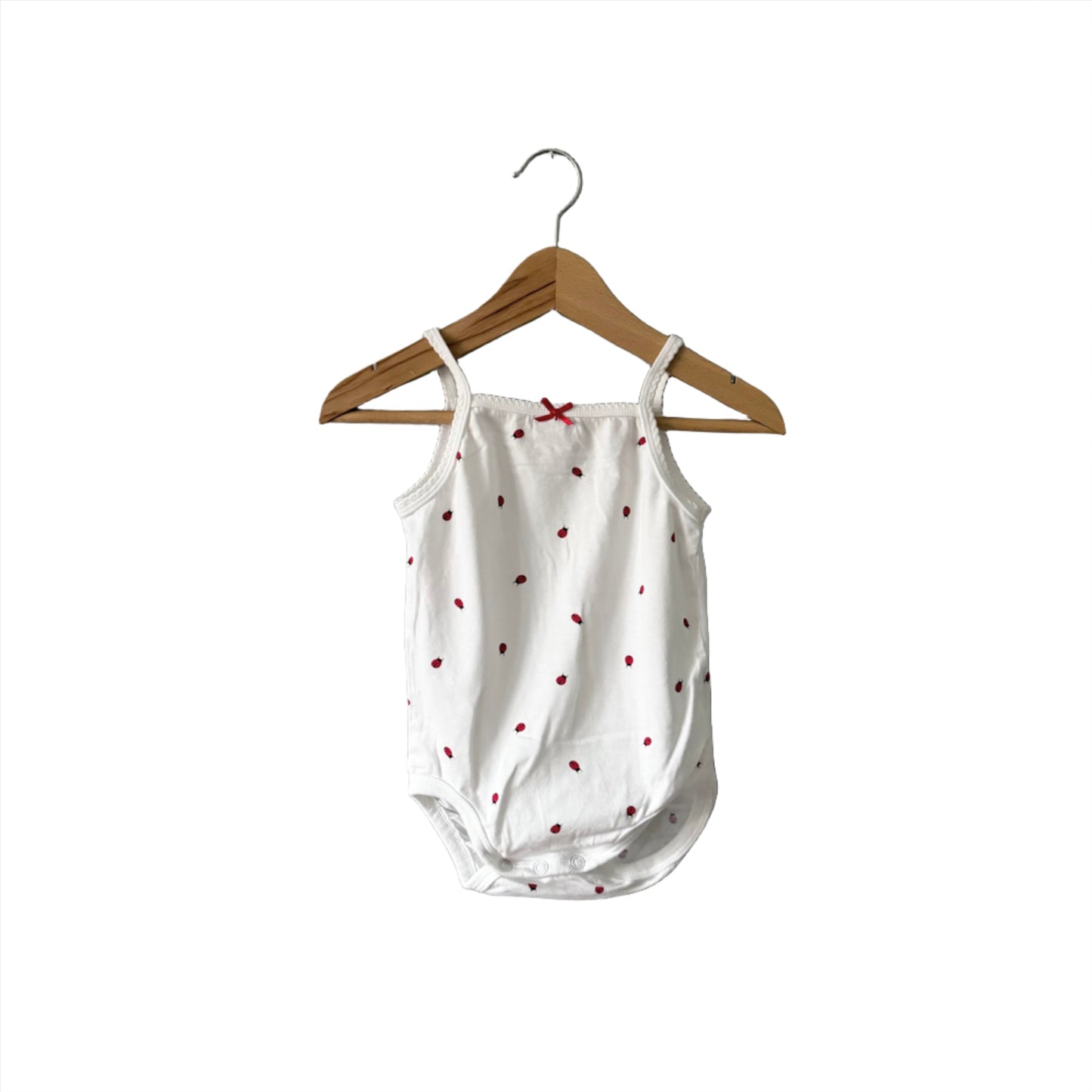 H&M / Cami onesie - ladybug / 9-12M