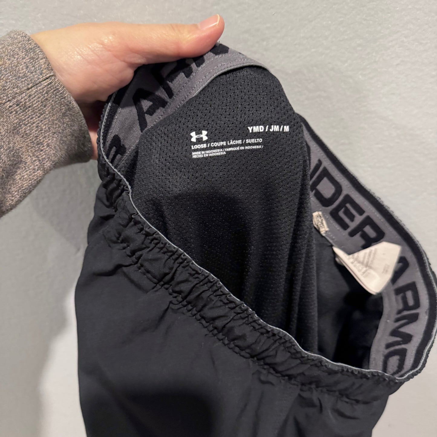 Under Armour / Mesh lined active pants / 9-10Y(Youth M)