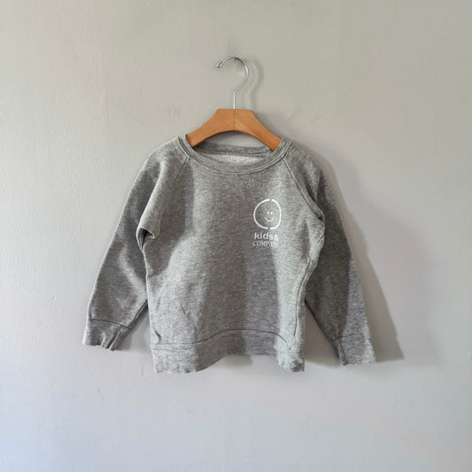 Mini mioche / Light grey sweatshirt(Kids & Company) / 4Y