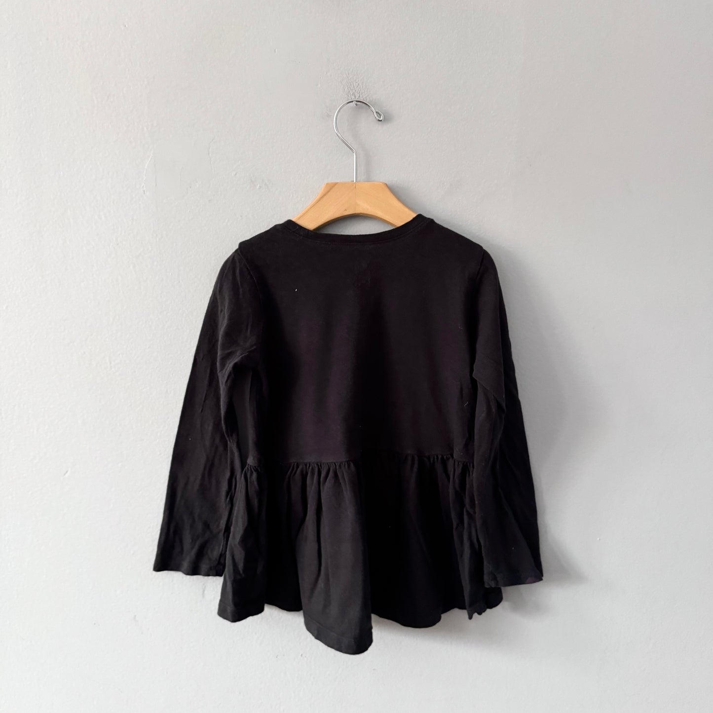 Gap	/ Black long sleeve tunic / 5Y