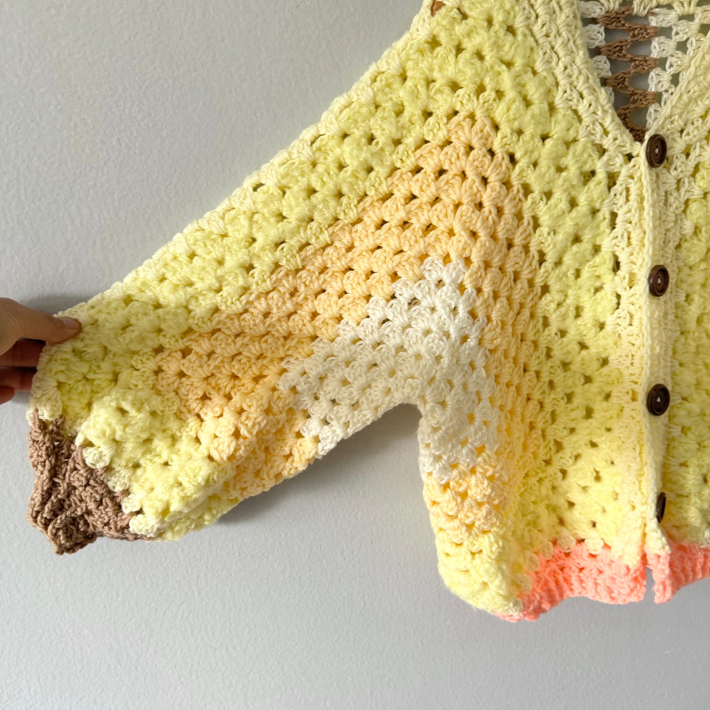 TUP / Crochet cardigan / 6Y