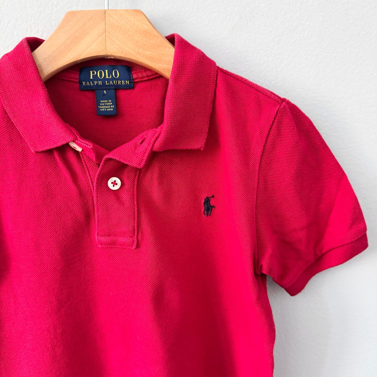 Polo Ralph Lauren / Polo rouge / 5 ans