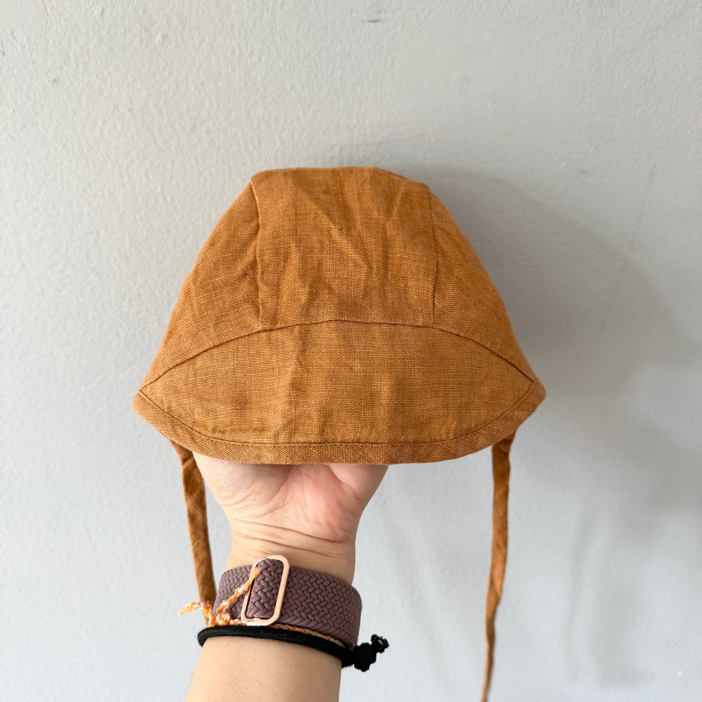 Briar / Linen bonnet / 0-3M