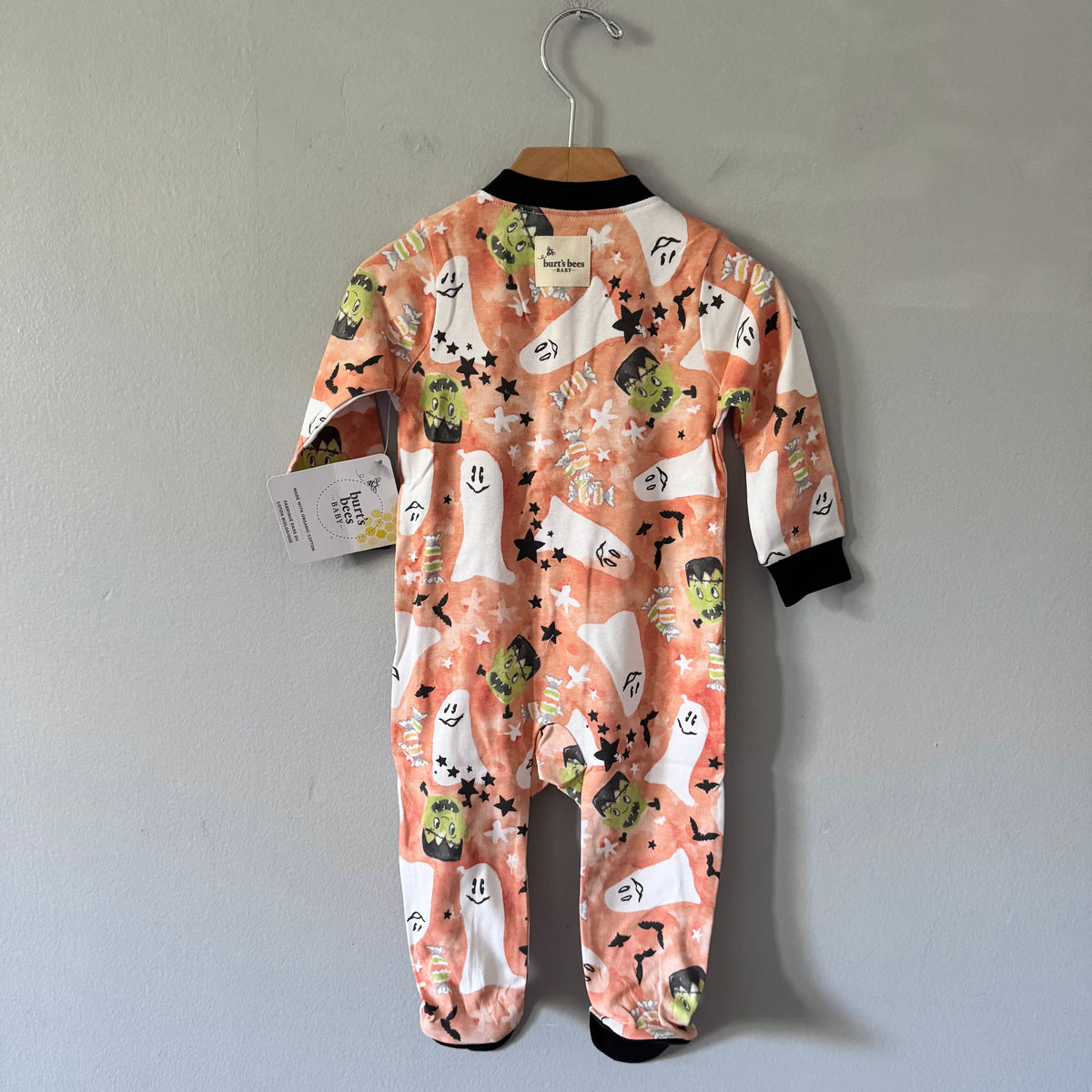 Burt's bees / Halloween romper / 9M - New with tag