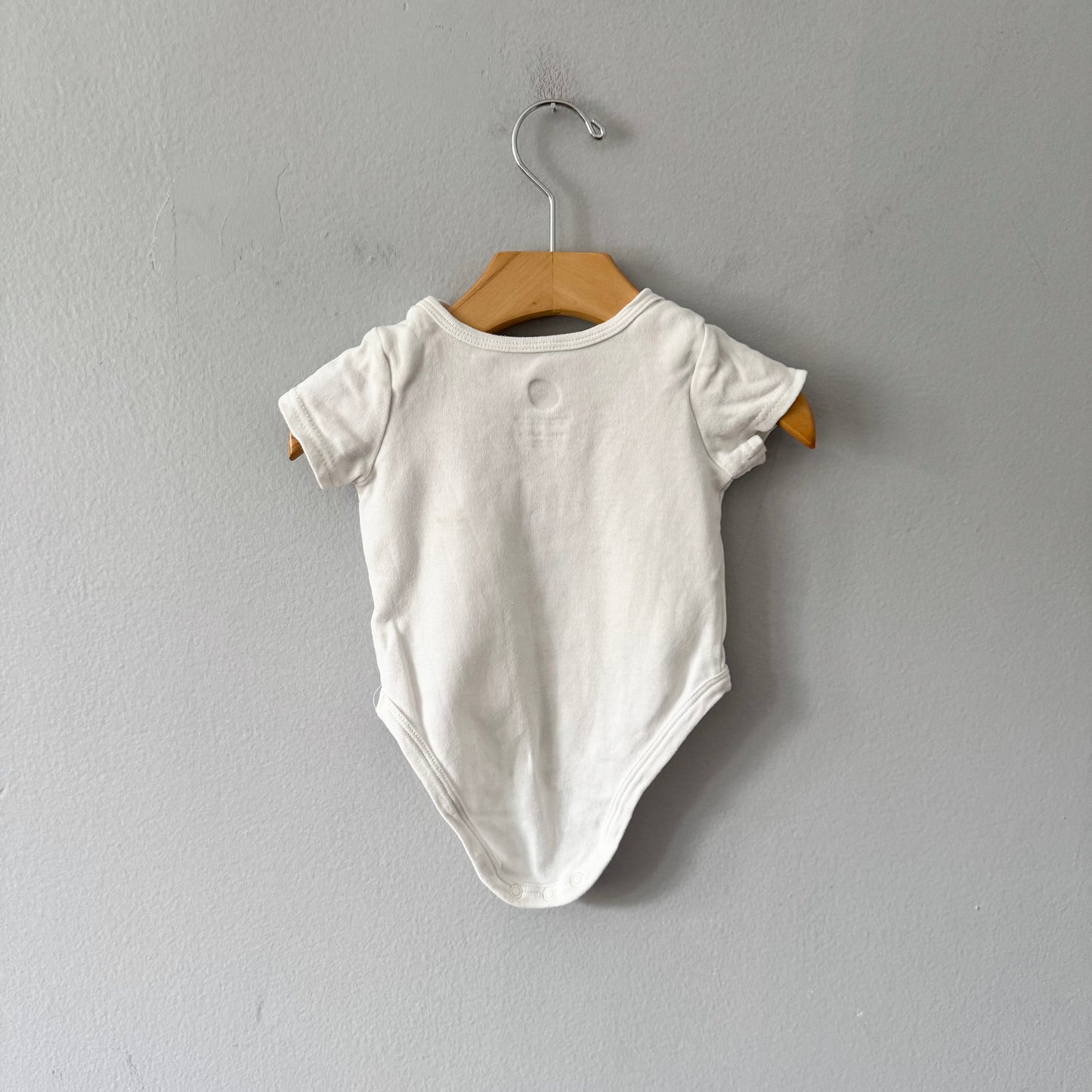 The Littlest / White onesie / 0-3M