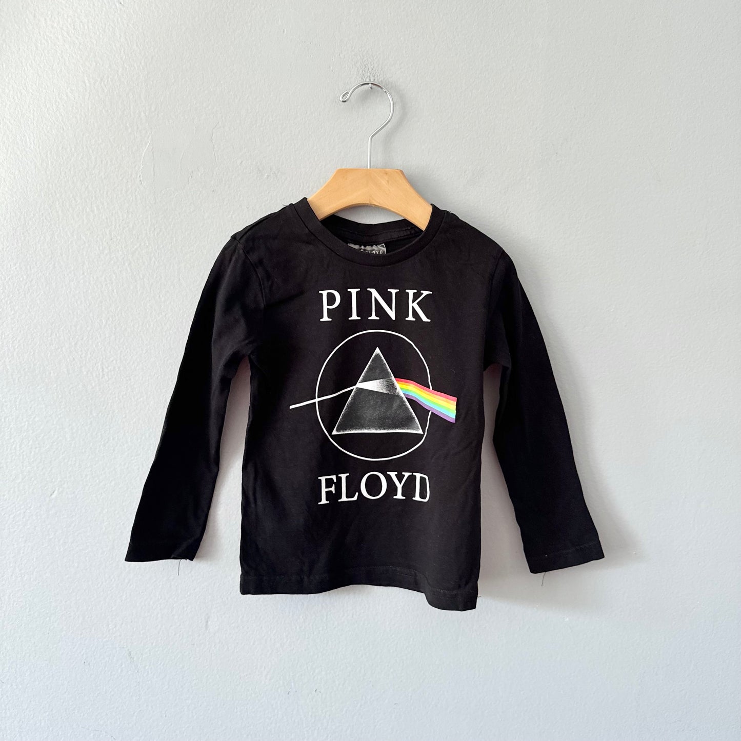 Pink Floyd / Black long sleeve T-shirt / 4T