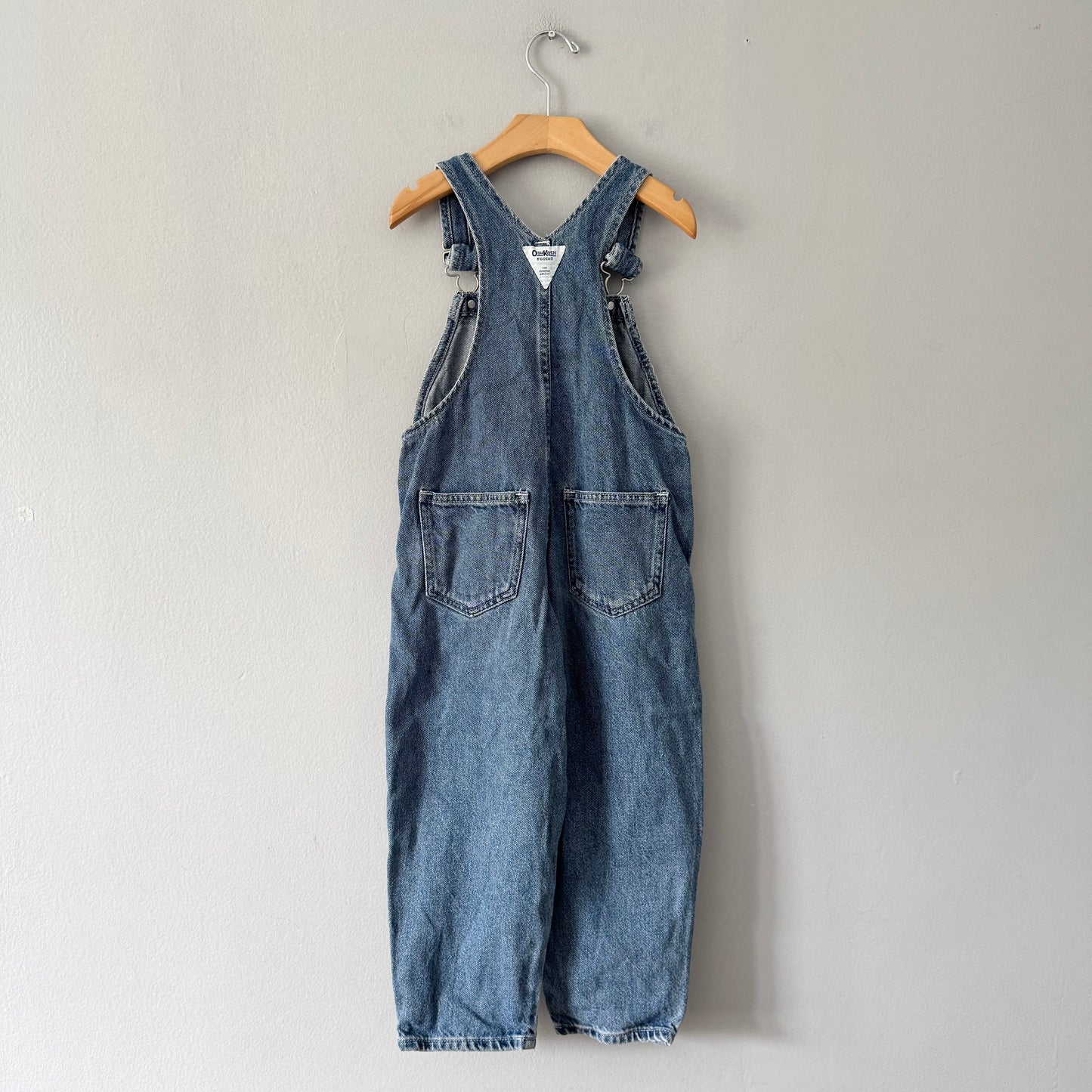 Vintage Oshkosh / Denim overalls / 5Y