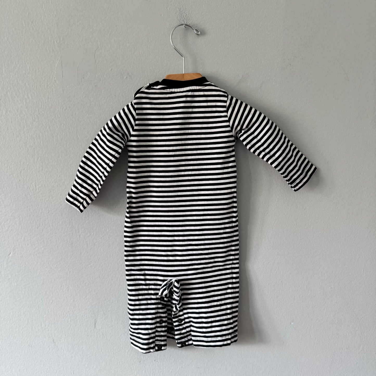 Turtledove London / Stripe romper / 0-3M
