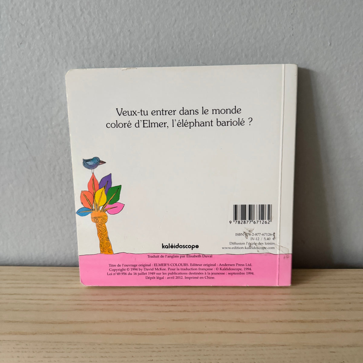 Les Couleurs d'Elmer / David McKee