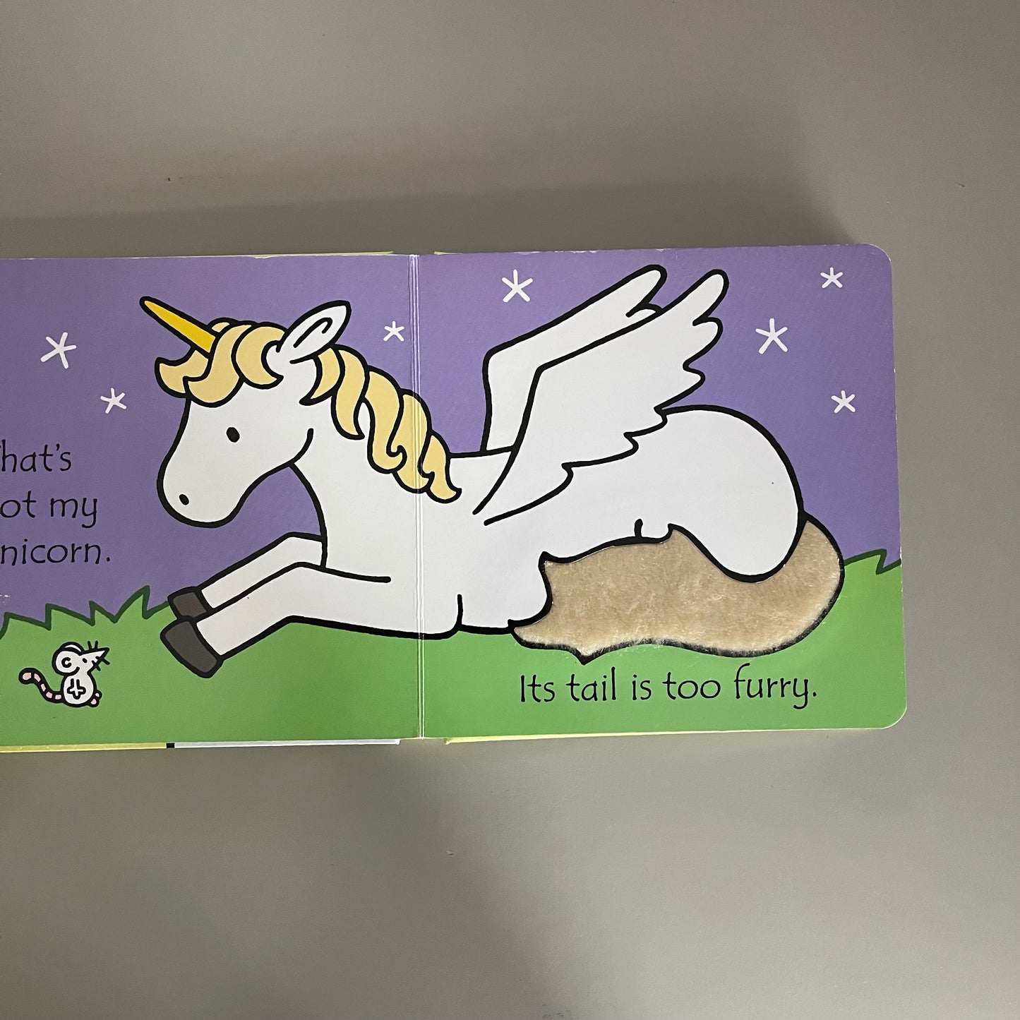 Ursborne touchy-feely books - That's not my unicorn