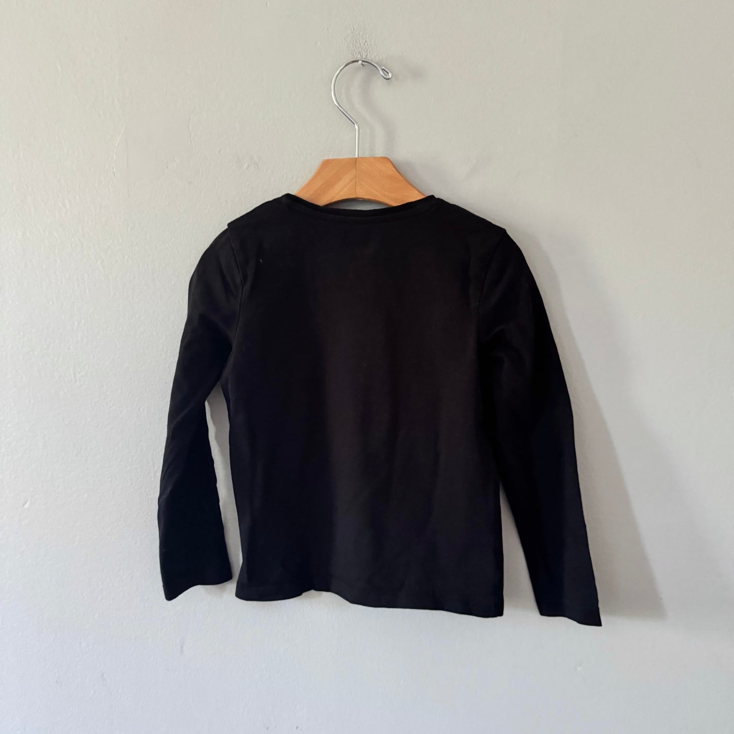 H&M / Black long sleeve top / 2-4Y