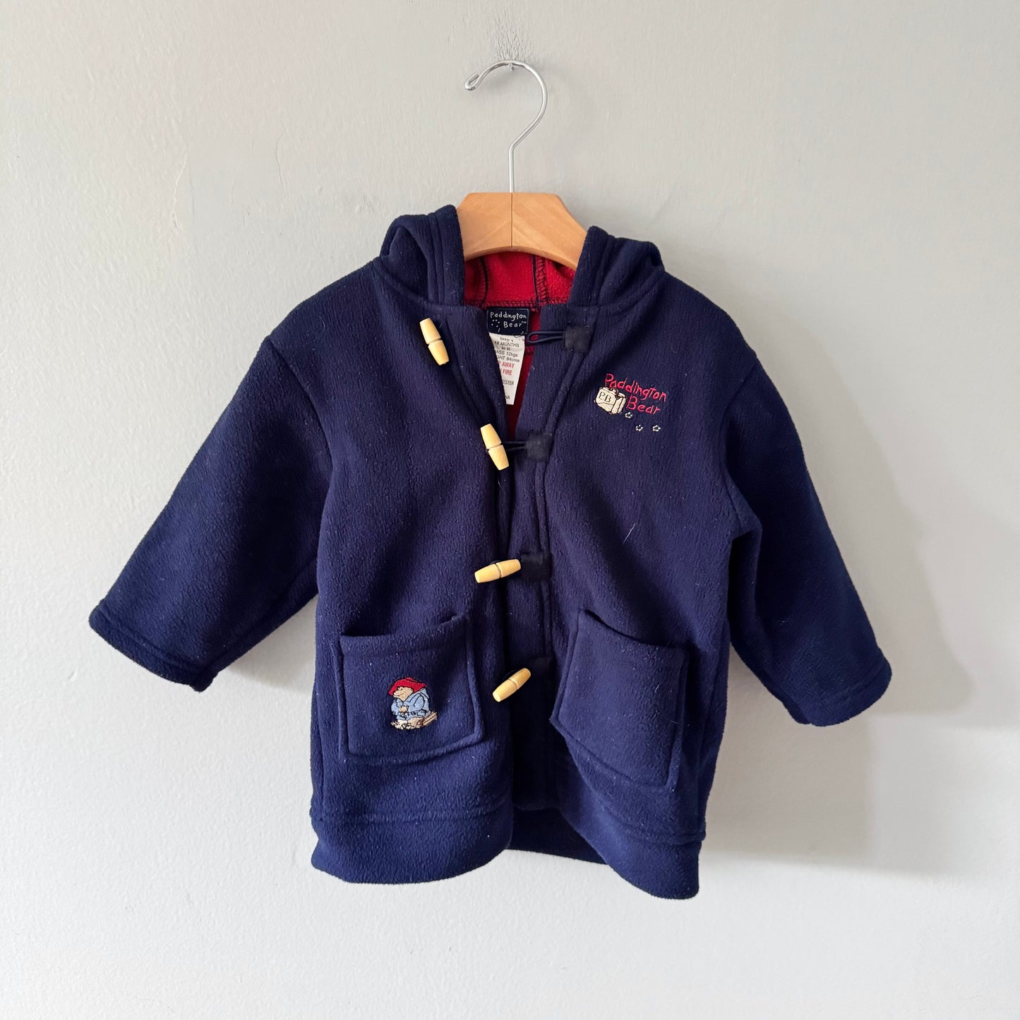 Paddington / Fleece duffle coat / 18M