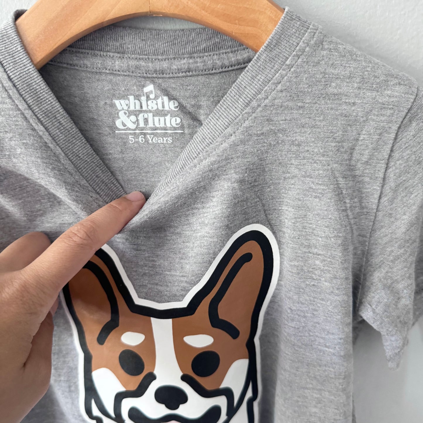 Whistle & Flute / Doggy T-shirt / 5-6Y