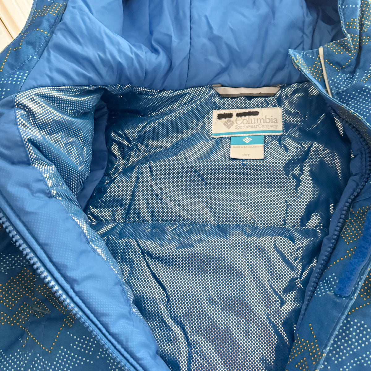 Columbia / Blue winter jacket / 3T