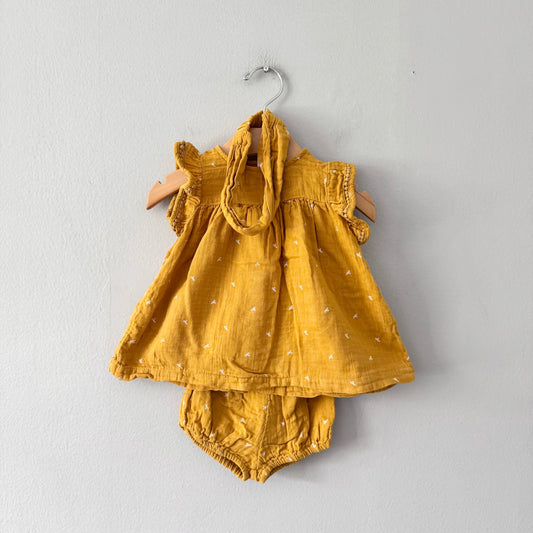 Vertbaudet / Muslin cotton 3pcs set / 3M