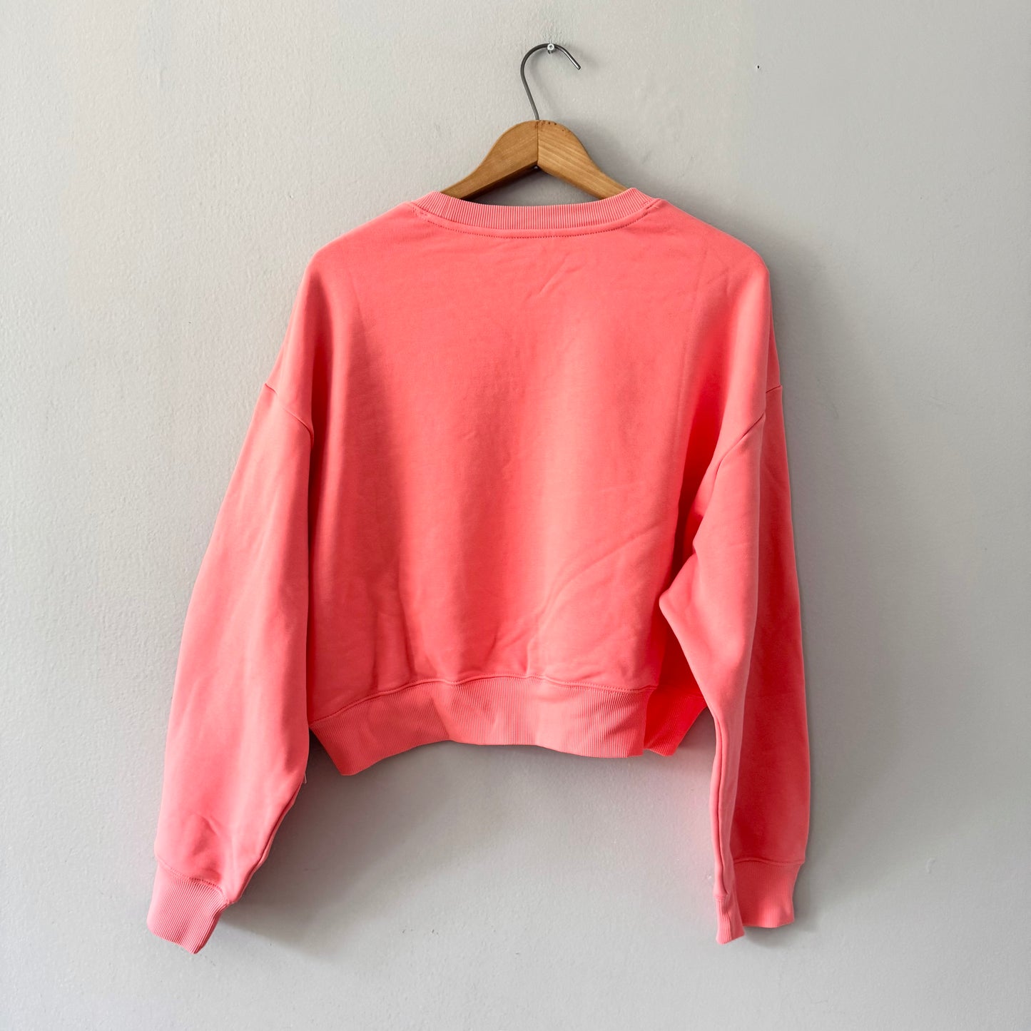 Athleta / Heavyweight terry ultra crop crew sweatshirt / L - New with tag