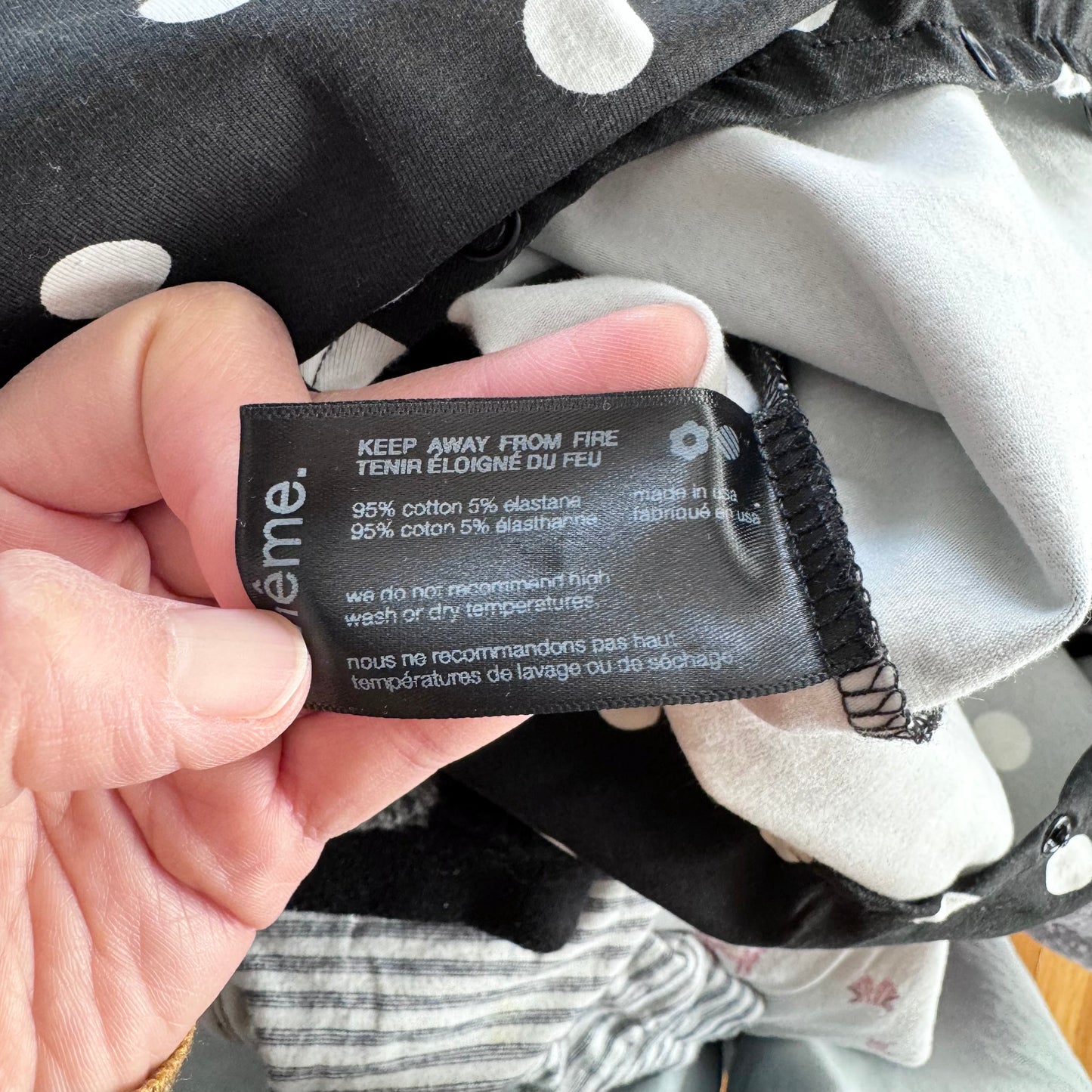 Meme / Dots oversized romper / 18M