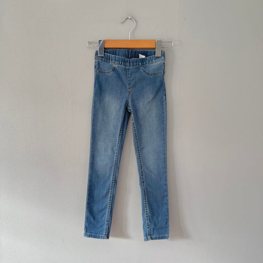 H&M / Denim leggings / 5-6Y