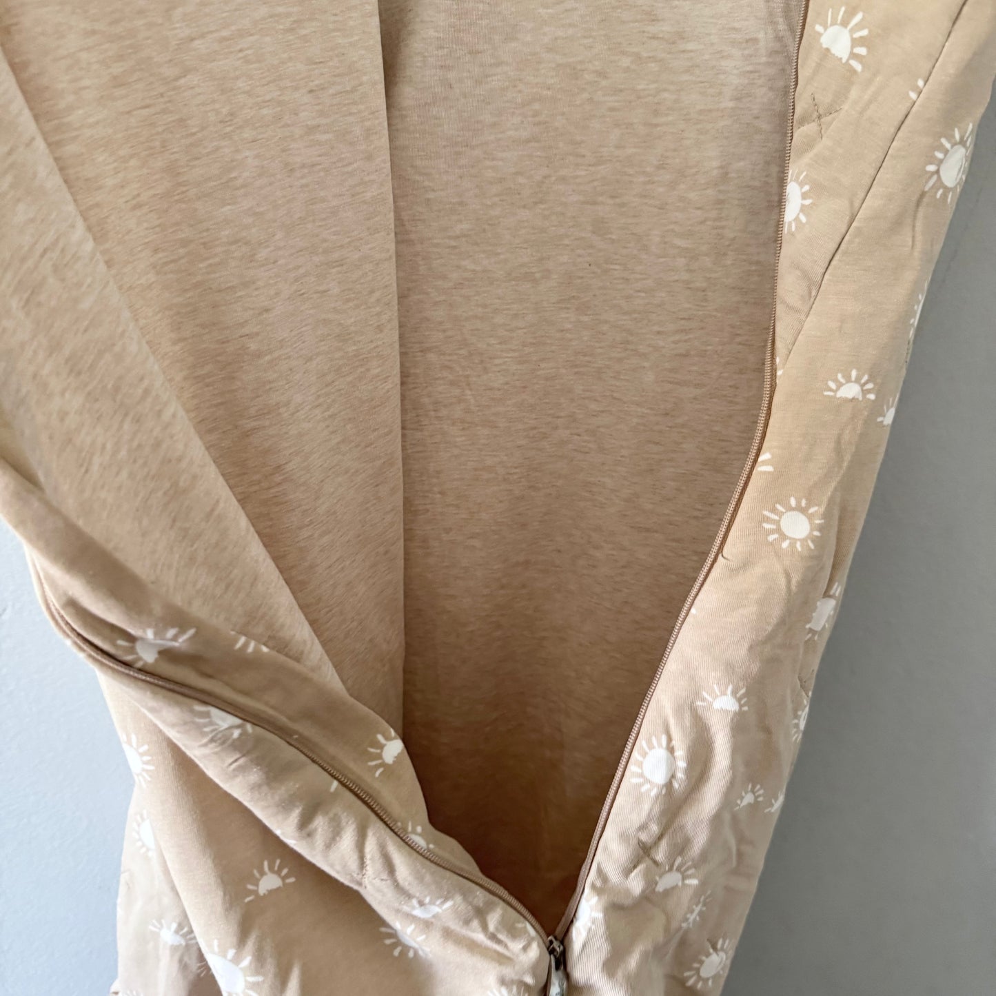 Loulou Lollipop / Beige x sun sleep bag / 12-24M