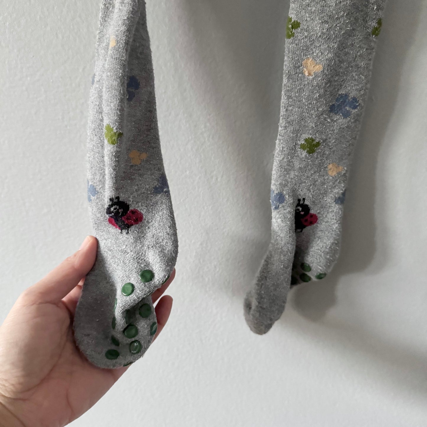 Falke / Light grey tights / 1-2Y