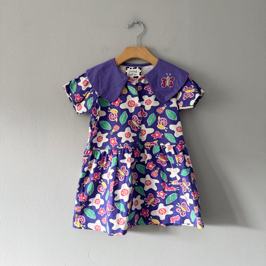 Vintage - Limited Edition / Purple dress / 3Y