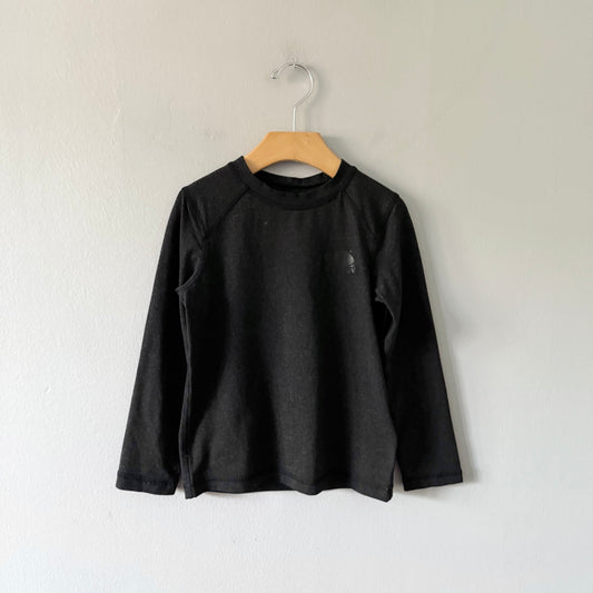 Roots / Black salt and pepper active long sleeve / 5T