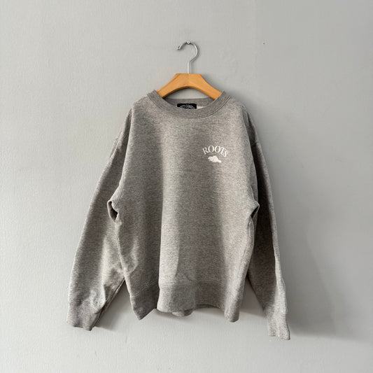 Roots / Light grey sweatshirt / 14Y
