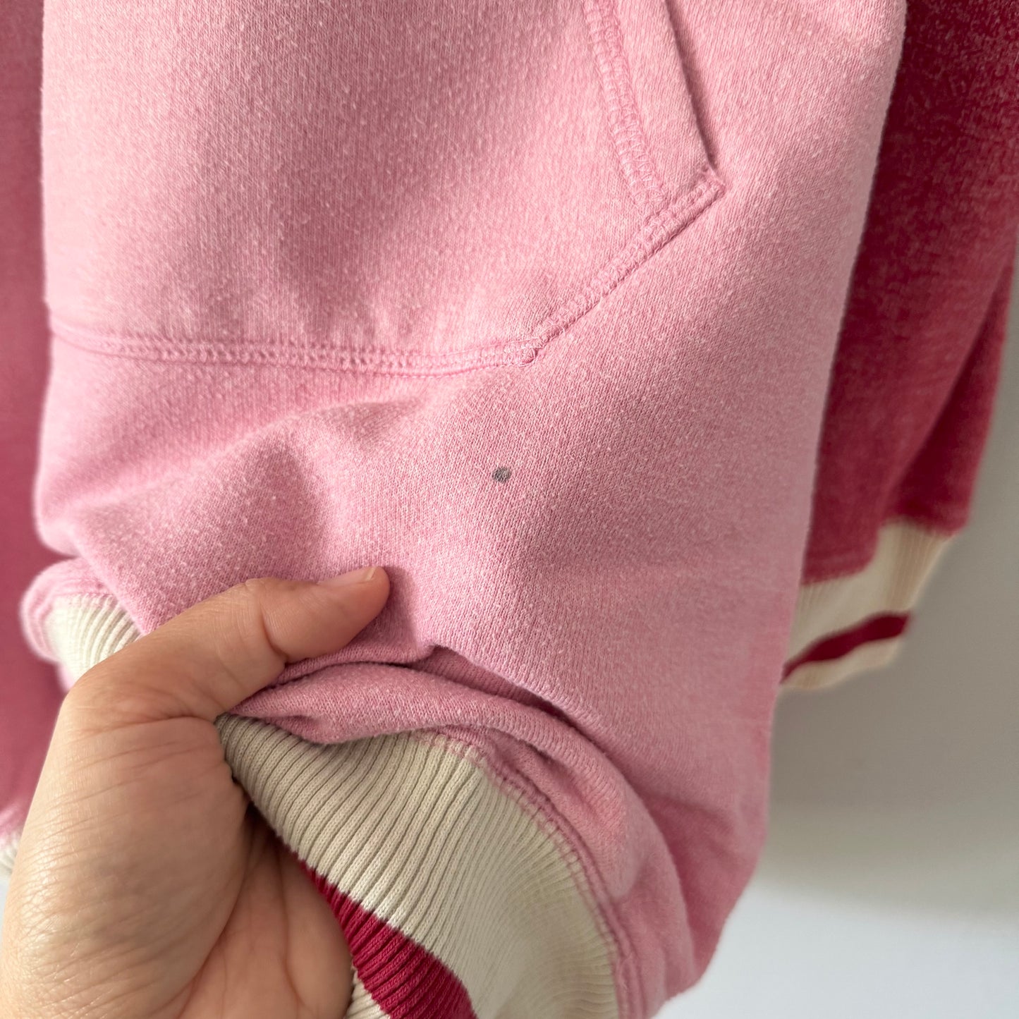 Roots / Pink hoodie dress / 7-8Y