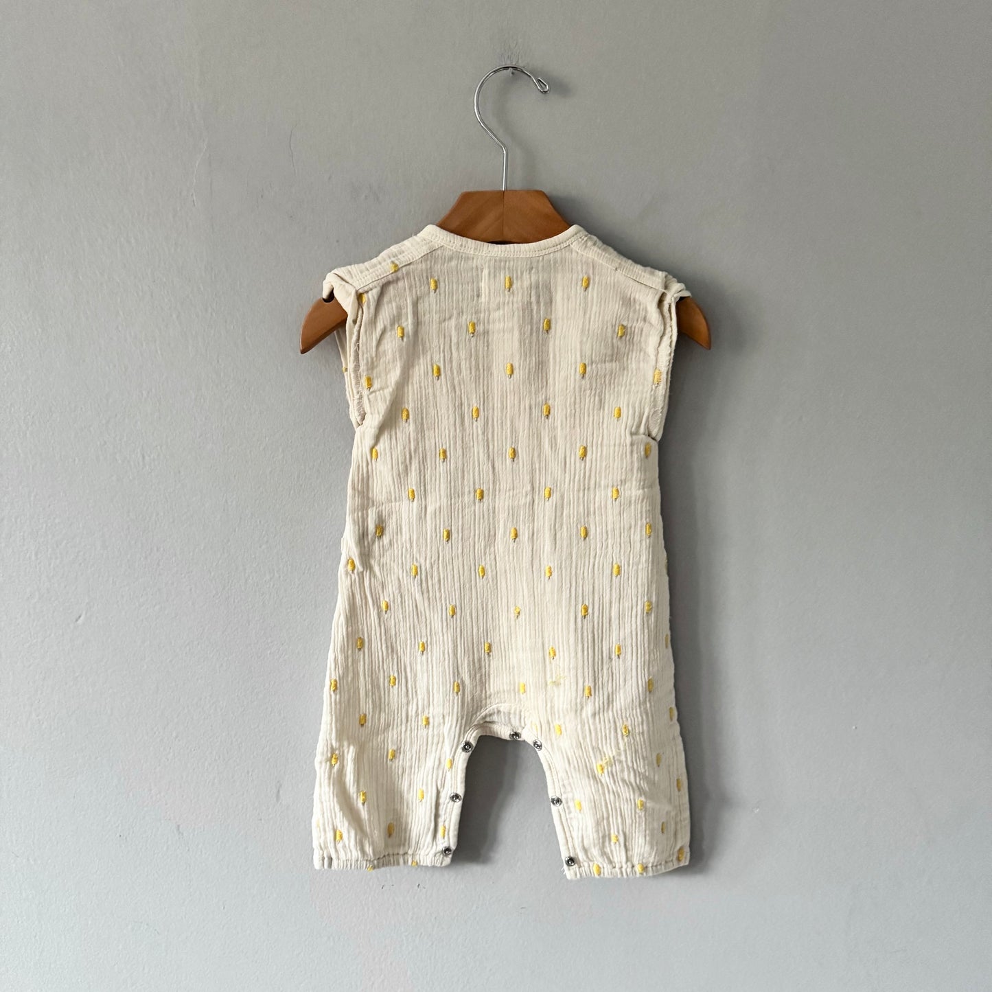 Wilson + Frenchy / Barboteuse en mousseline « popsicle » / 3-6 mois