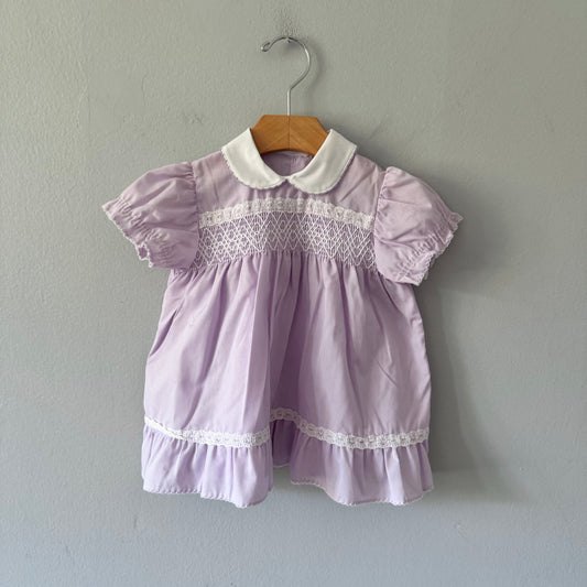 Vintage / Light purple dress / 24M