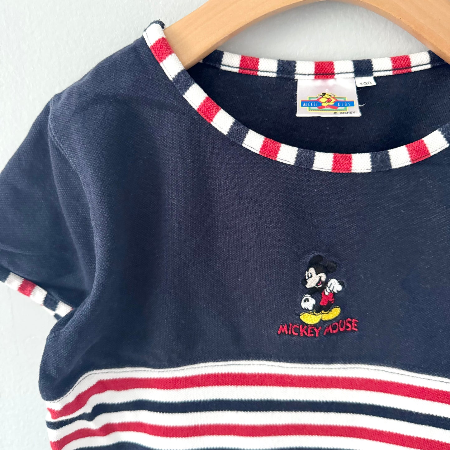 Disney / Mickey polo shirt dress / 120cm(6Y)