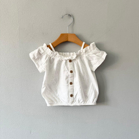 Next / White off shoulder top / 3Y