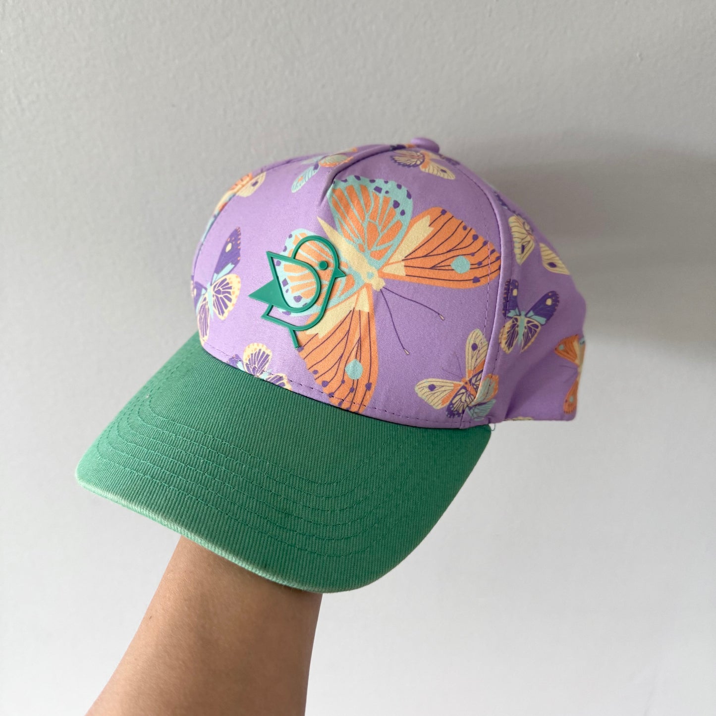 Birdz / Purple x green cap / 6-10Y
