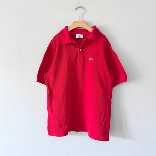 Lacoste / Red polo shirt /  16Y(Fits 10-12Y)