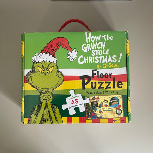 [Brand New] How The Grinch Stole Christmas! Giant Floor Puzzle
